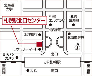 三井のリハウス 札幌駅北口センター地図
