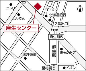 三井のリハウス 麻生センター地図