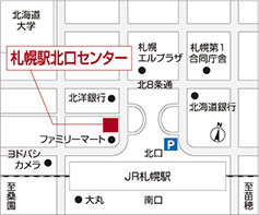 札幌駅北口センター 地図
